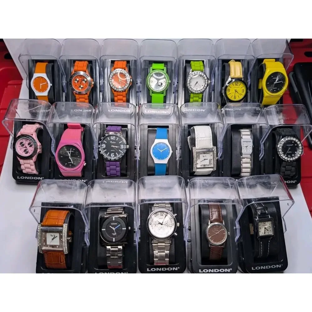 19 Pc Wholesale Fashion Watch Lot New Untested Needs Batteries Reseller